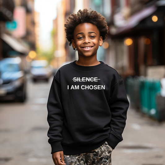 I Am Chosen Youth Crewneck Sweatshirt Unisex